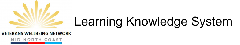 Logo of Veterans Wellbeing Network Mid North Coast